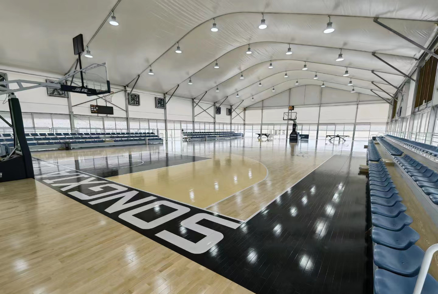绍兴23米弧形篮球篷房
