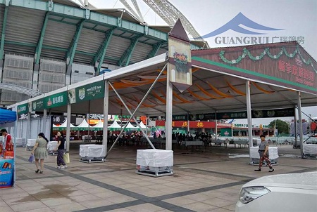 活动篷房为啤酒节增添凉爽 啤酒节活动篷房