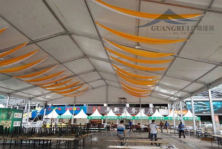 活动篷房为啤酒节增添凉爽 啤酒节活动篷房