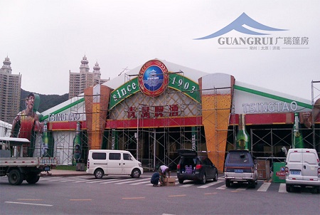 活动篷房为啤酒节增添凉爽 啤酒节活动篷房